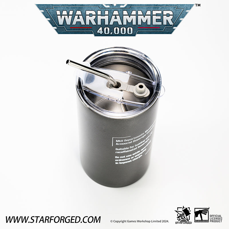 Starforged Warhammer 40K Cadian Recaff Space Marine Astra Militarum Sports Water Bottle Set Other